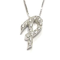 Pendente Fanton Gioielli Donna NOMI E INIZIALI in Oro Diamante 0.16 Ct PEOR-13-52 - PEOR-13-52
